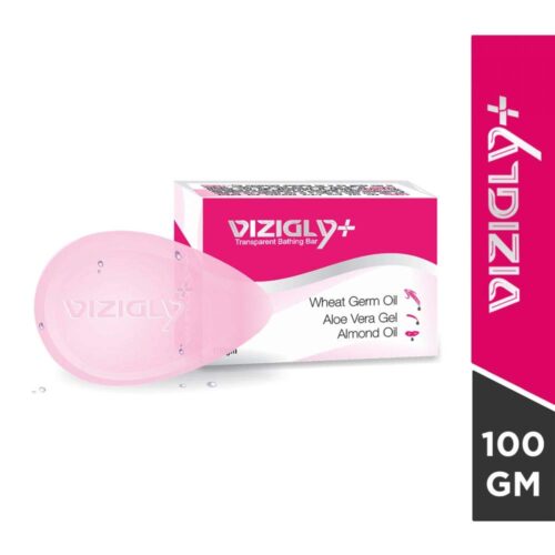 Vizigly Plus Transparent Bathing Bar 100 gm