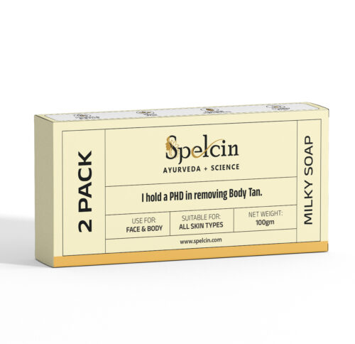 Spelcin Magic soap Sandalwood and Saffron Soap for Youthful, Glowing Skin.  (2 x 50 g)