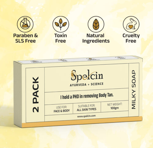 Spelcin Magic soap Sandalwood and Saffron Soap for Youthful, Glowing Skin.  (2 x 50 g) - Image 6