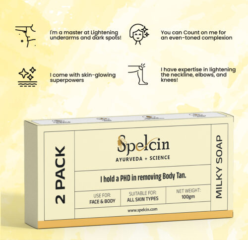 Spelcin Magic soap Sandalwood and Saffron Soap for Youthful, Glowing Skin.  (2 x 50 g) - Image 7
