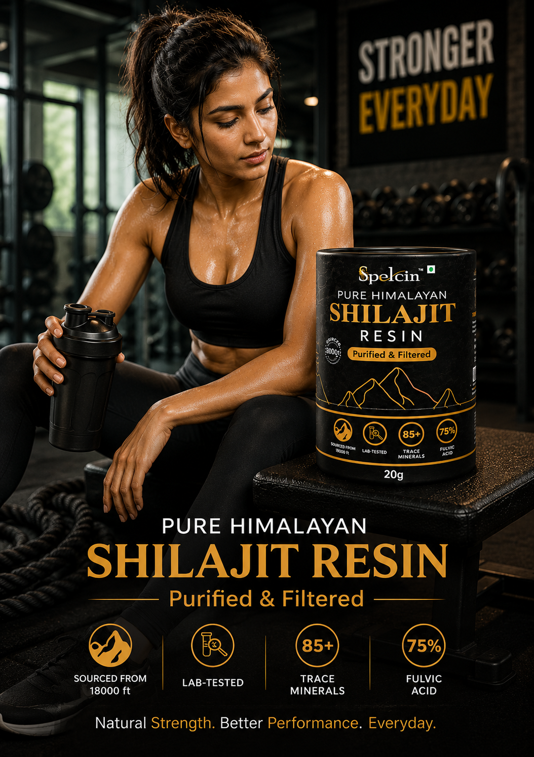 Spelcin 100% Pure Himalayan Shilajit | Boosts Stamina & Immunity | Revitalises Body (10 g) - Image 4